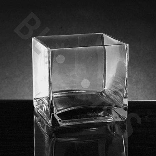 Xsmall Square Glass Vase (4