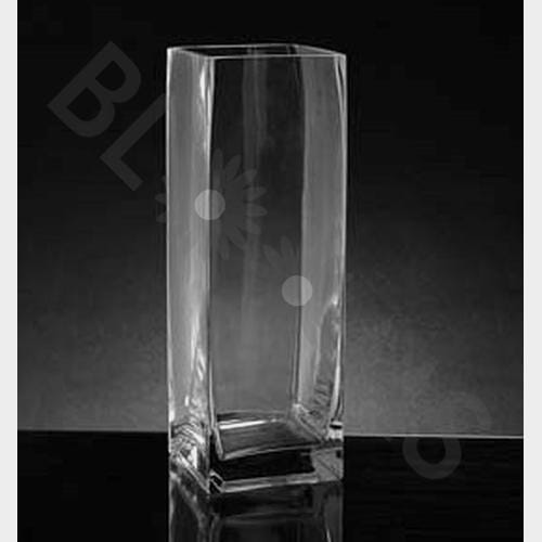 Medium Square Glass Vase (10