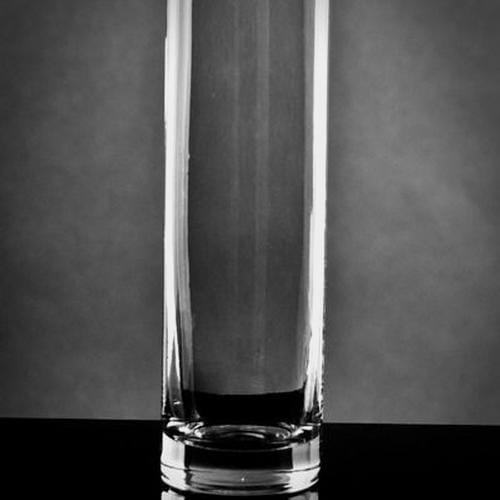 Small Cylinder Glass Vase (10
