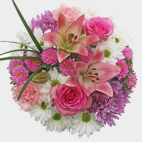 Mixed Bouquet 13 Stem - Darling